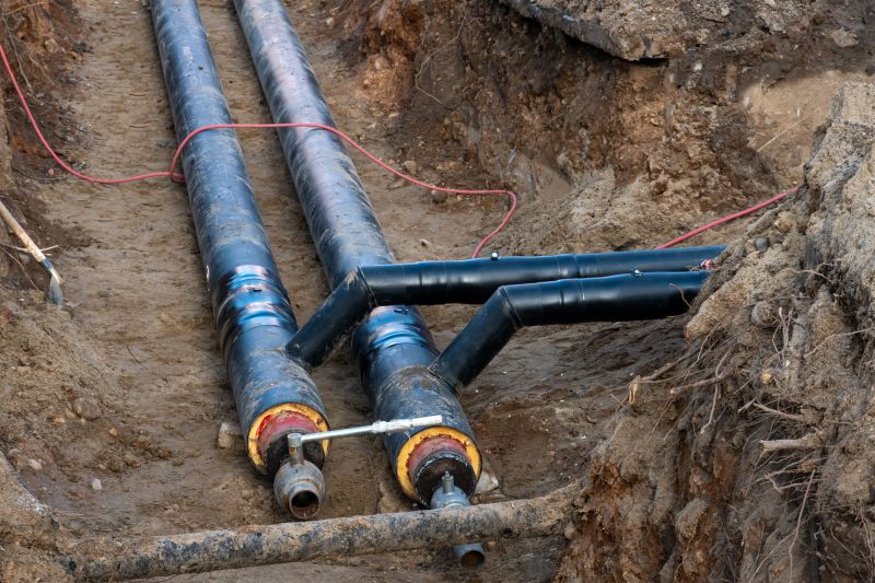 Main Water Line Installation detail